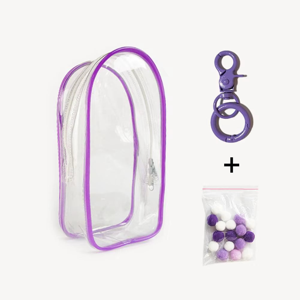 1Pc 19.5*10.5*5Cm Mystery Box Storage Case Doll Organizer Box Square Plush Dolls Display Bag for Labubu Doll Accessories