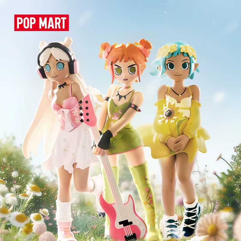Peach Riot Punk Fairy Series Mystery Box 1PC/12PCS POPMART Blind Box Action Figure Cute Toy