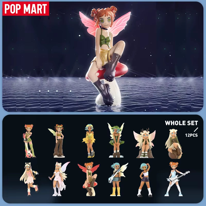 Peach Riot Punk Fairy Series Mystery Box 1PC/12PCS POPMART Blind Box Action Figure Cute Toy