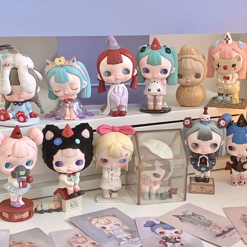 New Genuine Tiny Tiny Prologue Series Blind Box Toys Cute Action Figures Mystery Box Desk Decor Toy Creative Model Gift for Girl
