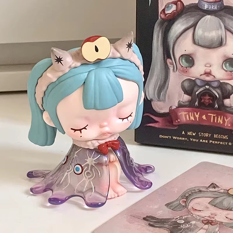 New Genuine Tiny Tiny Prologue Series Blind Box Toys Cute Action Figures Mystery Box Desk Decor Toy Creative Model Gift for Girl