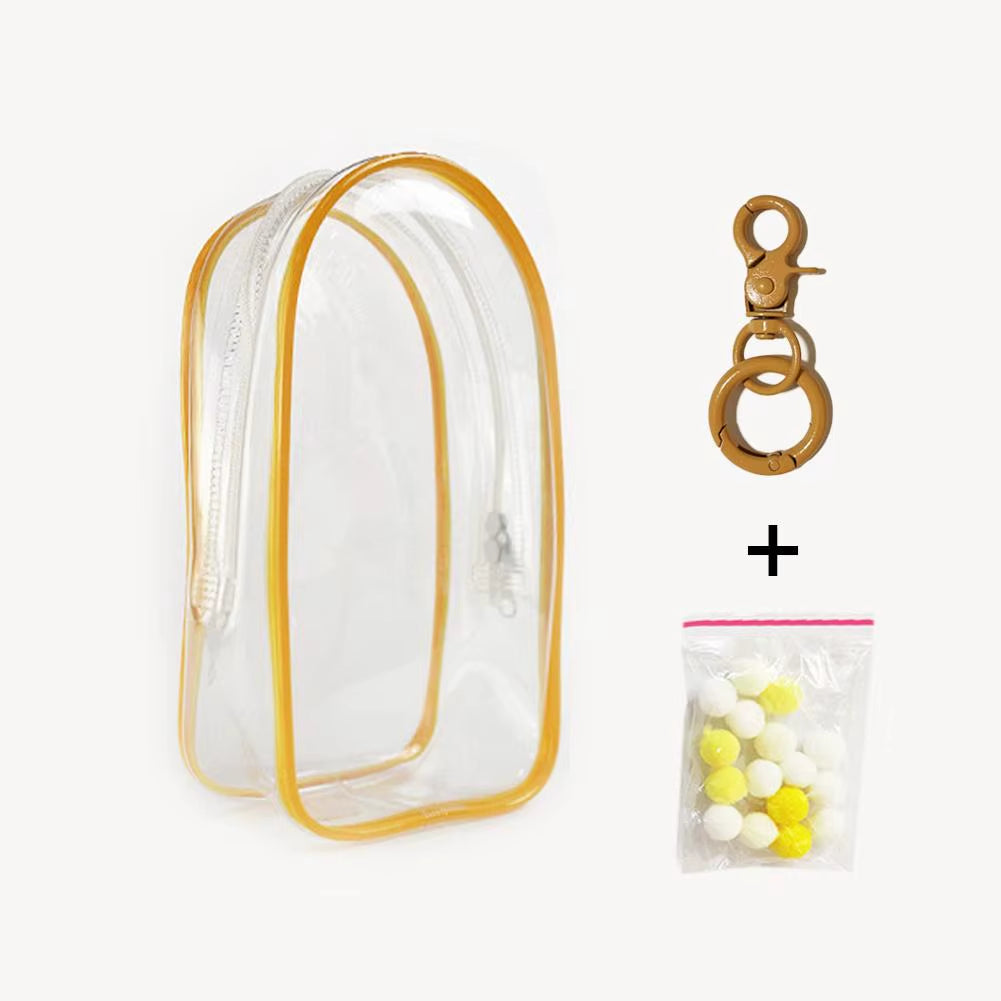1Pc 19.5*10.5*5Cm Mystery Box Storage Case Doll Organizer Box Square Plush Dolls Display Bag for Labubu Doll Accessories