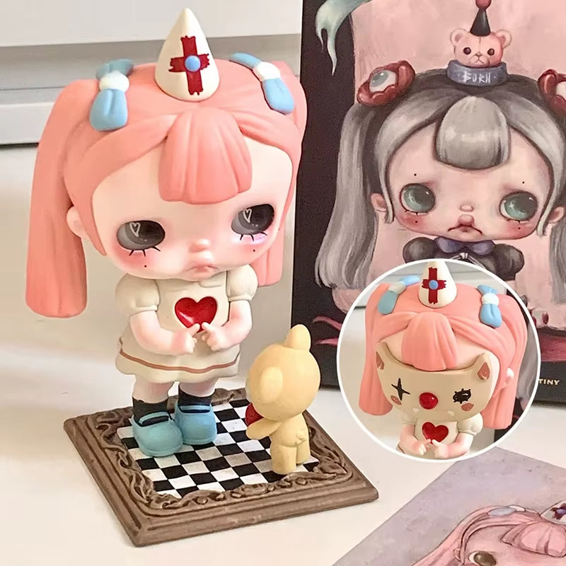 New Genuine Tiny Tiny Prologue Series Blind Box Toys Cute Action Figures Mystery Box Desk Decor Toy Creative Model Gift for Girl