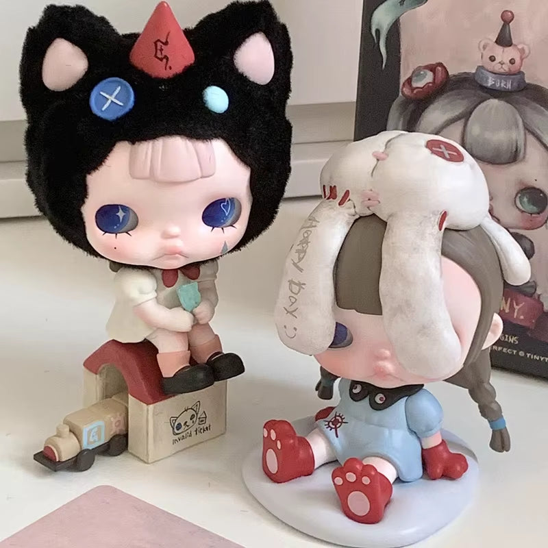 New Genuine Tiny Tiny Prologue Series Blind Box Toys Cute Action Figures Mystery Box Desk Decor Toy Creative Model Gift for Girl