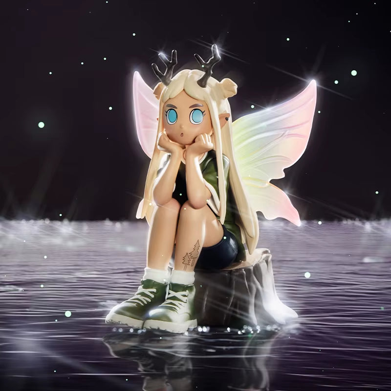 Peach Riot Punk Fairy Series Mystery Box 1PC/12PCS POPMART Blind Box Action Figure Cute Toy