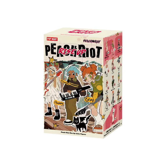 Peach Riot Rise up Series Mystery Box 1PC/12PCS POPMART Blind Box Action Figure Cute Toy